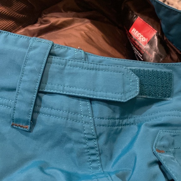 The North Face Women’s Cryptic Teal/Blue Snow Pants - Picture 10 of 10